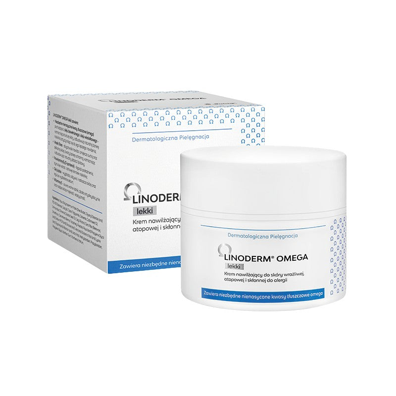 Krem nawilżający Ziołolek Linoderm Omega Lekki 50 ml