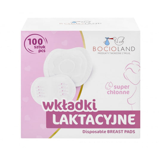 Wkładki laktacyjne Bocioland 100 szt.