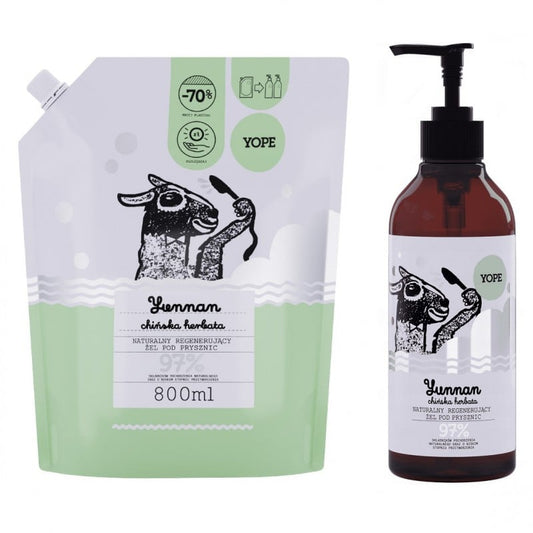 Żel pod prysznic YOPE Yunnan Chińska herbata