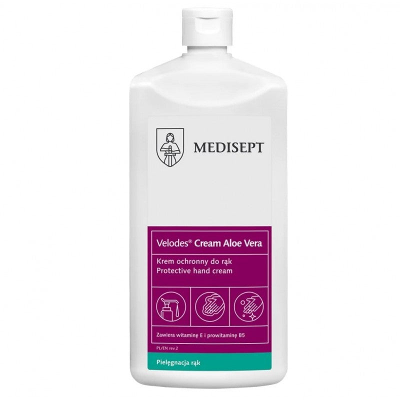 Krem ochronny do rąk Medisept Velodes Cream Aloe Vera