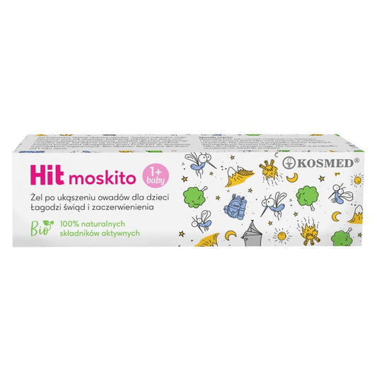 Żel po ukąszeniu owadów dla dzieci HIT MOSKITO 15 ml