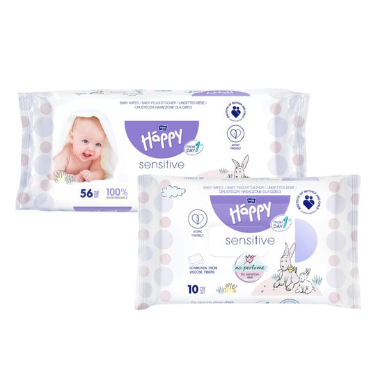 Chusteczki nawilżane Bella Baby Happy Sensitive