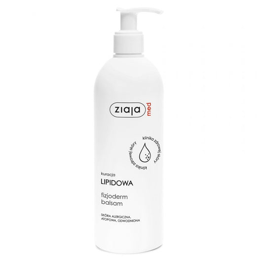 Fizjoderm balsam do ciała Ziaja Med Kuracja lipidowa 400 ml