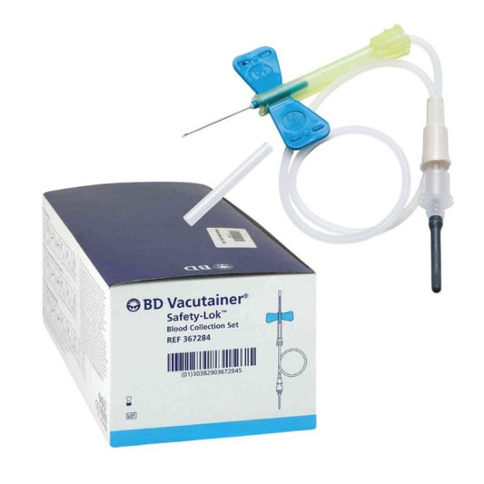 Igła motylek Safety-Lok BD VACUTAINER z wężykiem i końcówką Luer 50 szt.