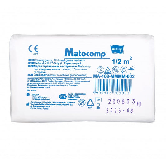 Matocomp Gaza opatrunkowa niejałowa