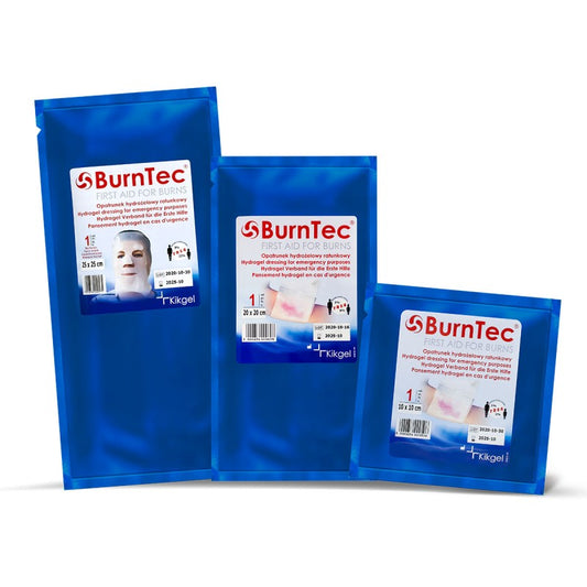 Opatrunek hydrożelowy na oparzenia BurnTec na twarz 1 szt.