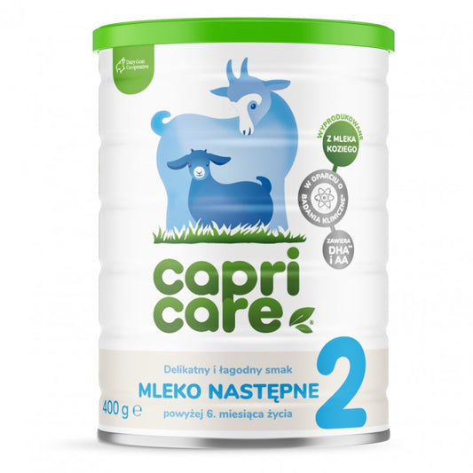 Mleko następne kozie 2 po 6. miesiącu Capricare 400 g