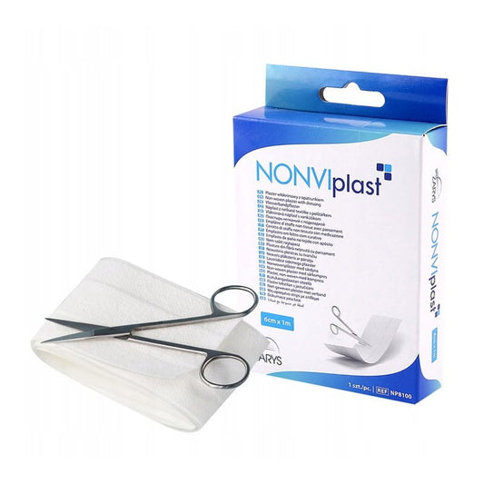 Plaster włókninowy z opatrunkiem do cięcia NONVIplast