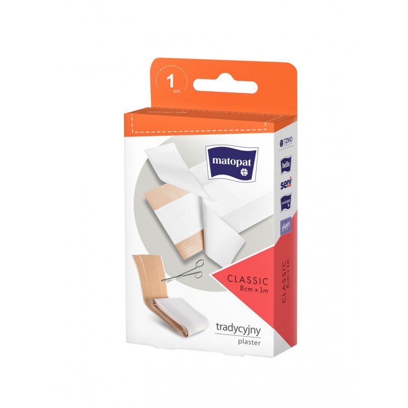 Matopat CLASSIC Plaster z opatrunkiem do cięcia
