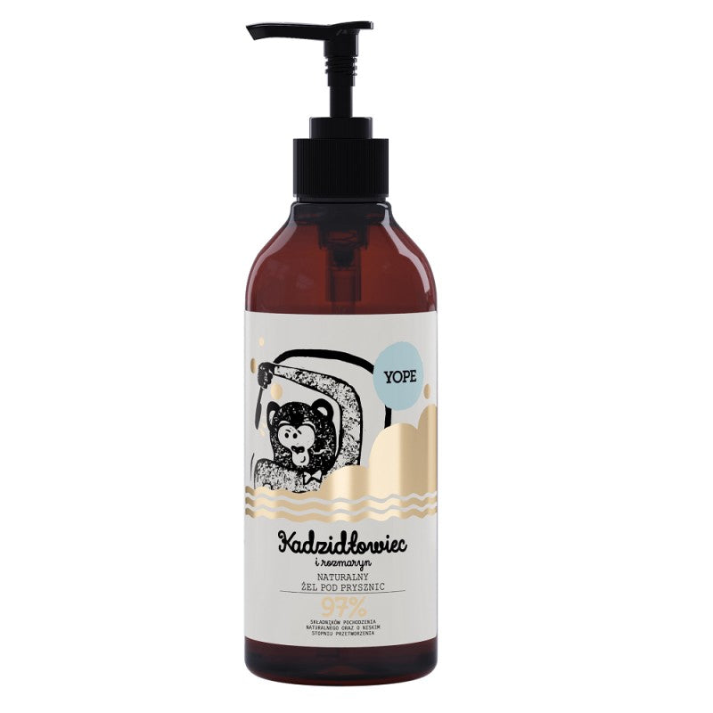 Żel pod prysznic YOPE Kadzidłowiec i rozmaryn