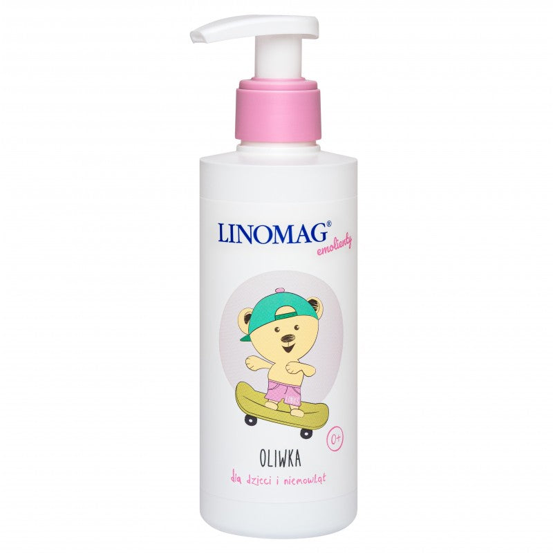 Oliwka pielęgnacyjna dla dzieci i niemowląt 200ml Linomag