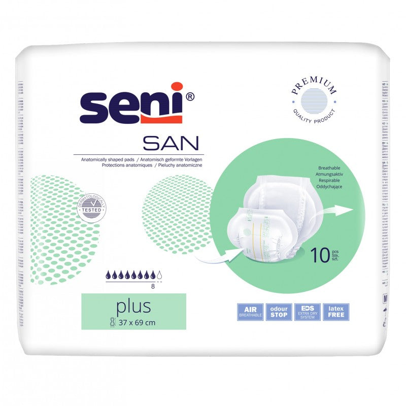 Pieluchy anatomiczne Seni San Plus