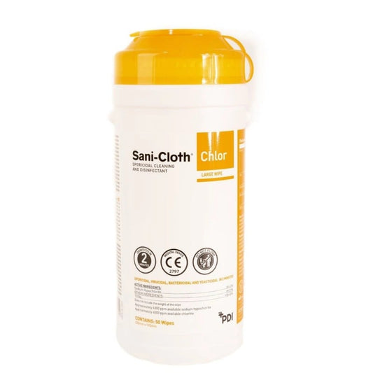 Chusteczki do dezynfekcji powierzchni PDI Sani-Cloth Chlor 50 szt.