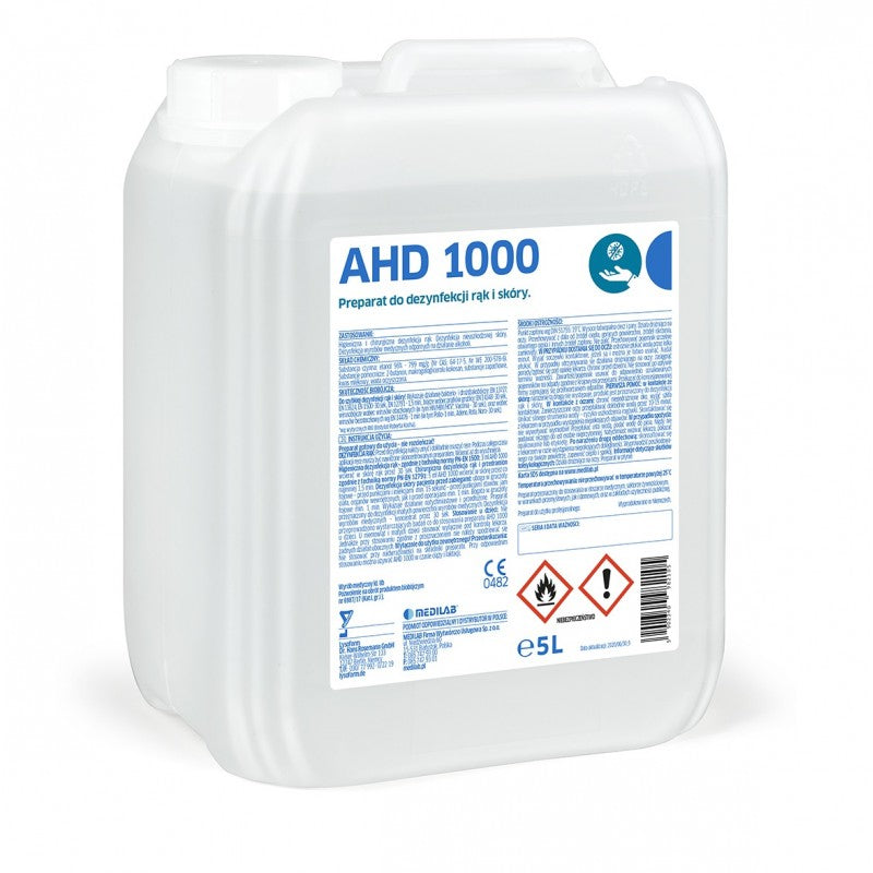 AHD 1000 Płyn do dezynfekcji rąk i skóry Medilab