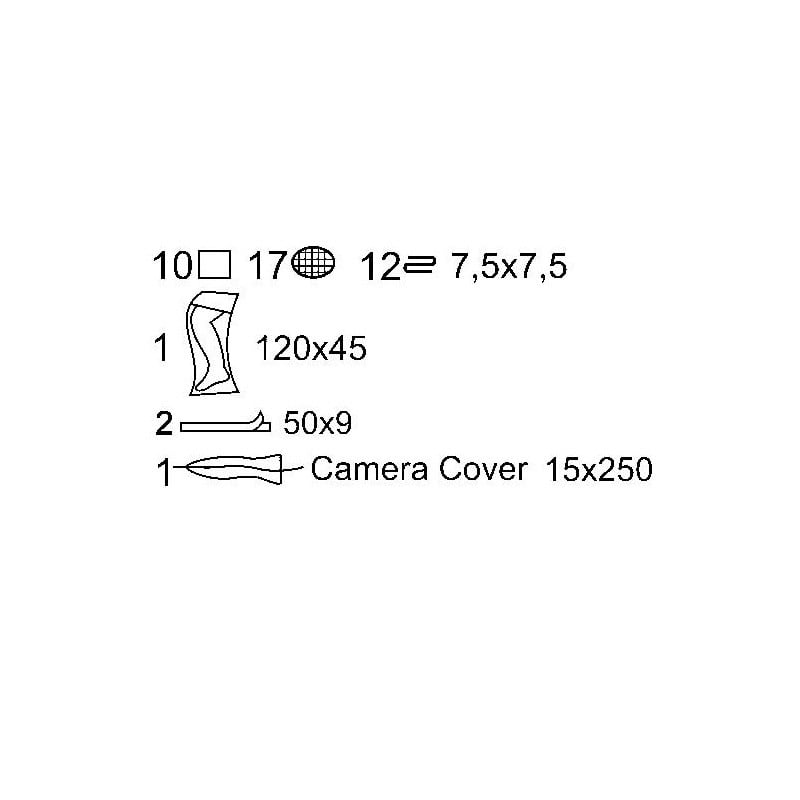 Matoset Zestaw zabiegowy jałowy Torebka papierowo-foliowa z etykietą TAG