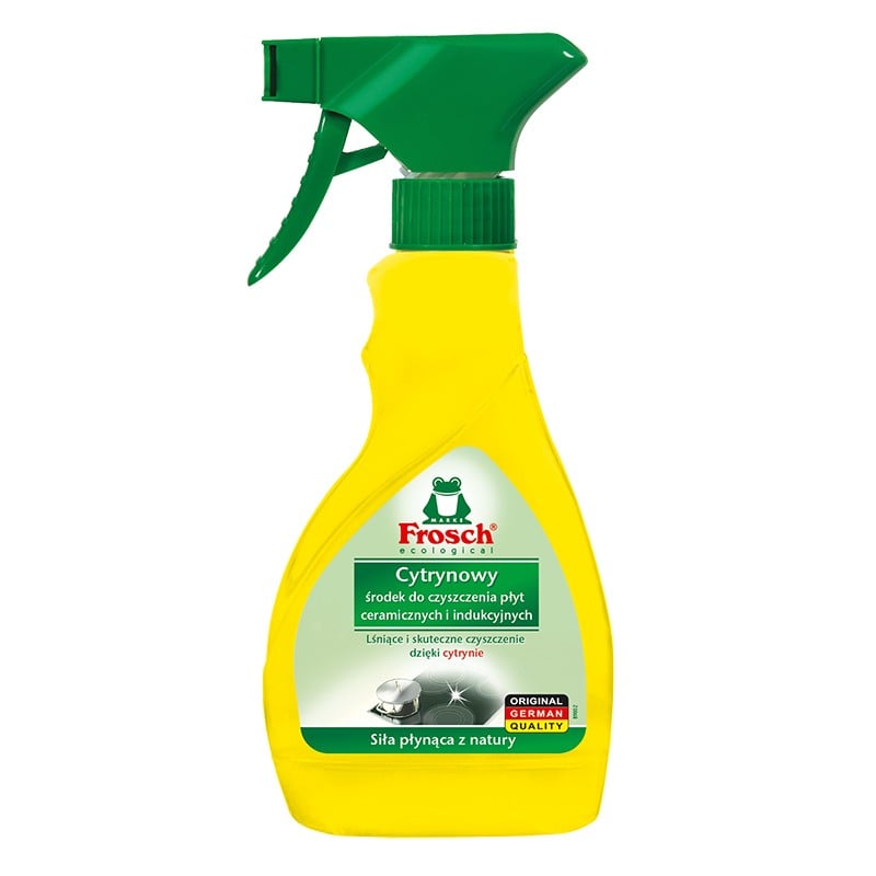 Cytrynowy środek do czyszczenia płyt ceramicznych i indukcyjnych Frosch 300 ml