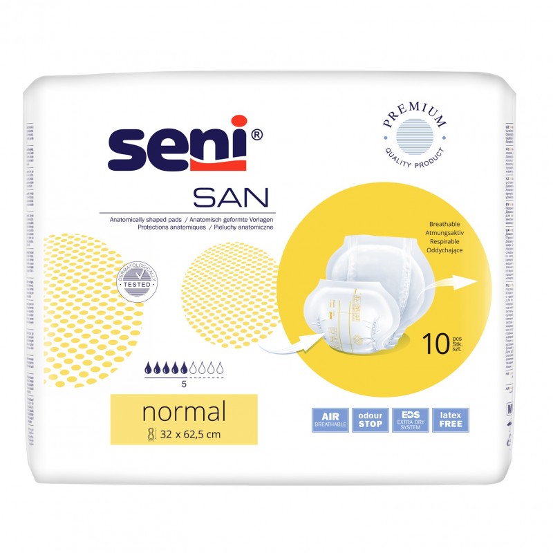 Pieluchy anatomiczne Seni San Normal