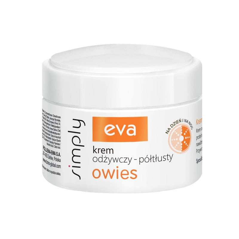 Krem do twarzy Eva Simply z owsem 50 ml