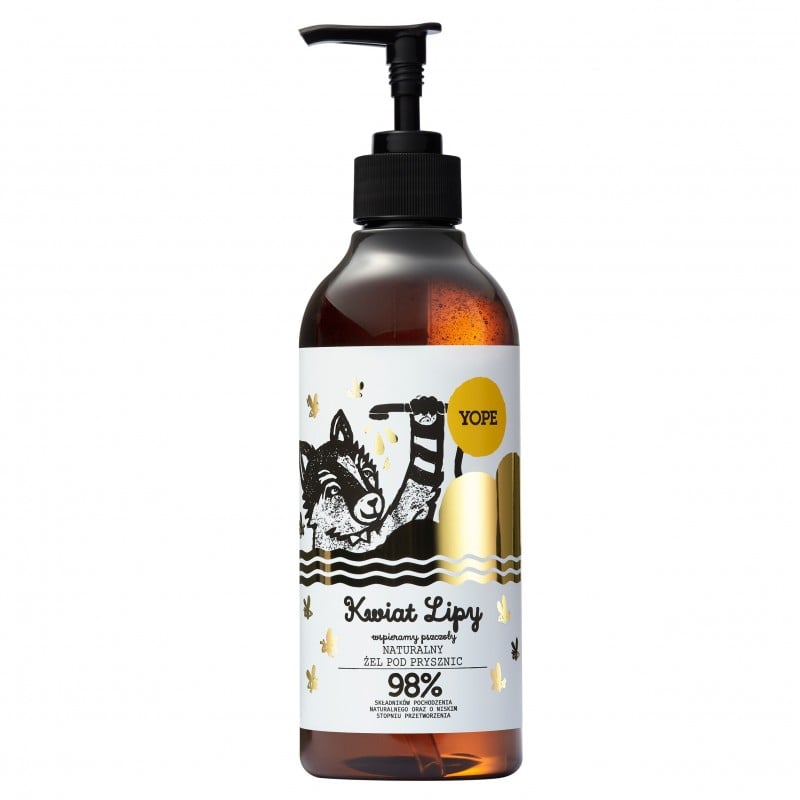 Żel pod prysznic YOPE Kwiat lipy 400 ml