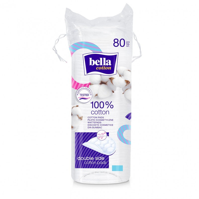 Okrągłe płatki kosmetyczne Bella Cotton