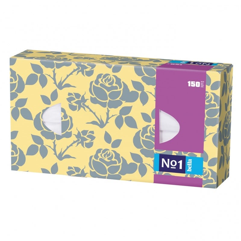 Chusteczki higieniczne w pudełku Bella No1 2-warstwowe