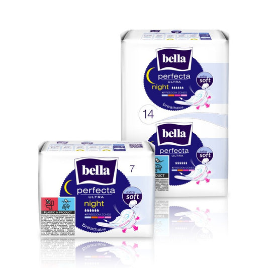 Podpaski higieniczne Bella Perfecta Ultra Night Extra Soft