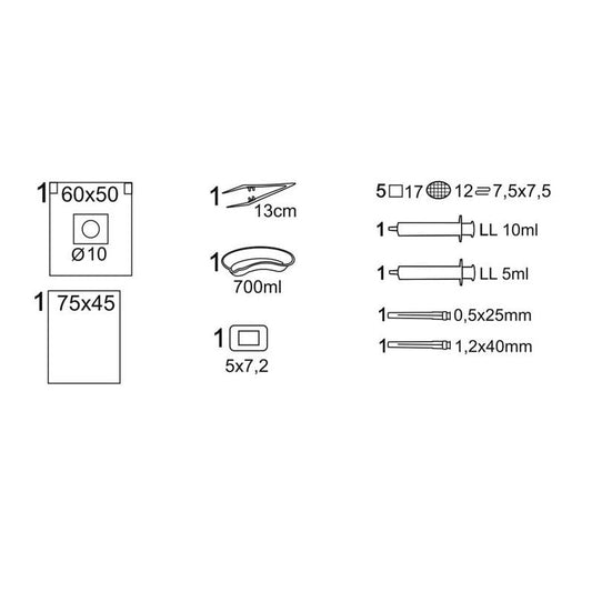 Matoset Zestaw do znieczulenia podpajęczynówkowego