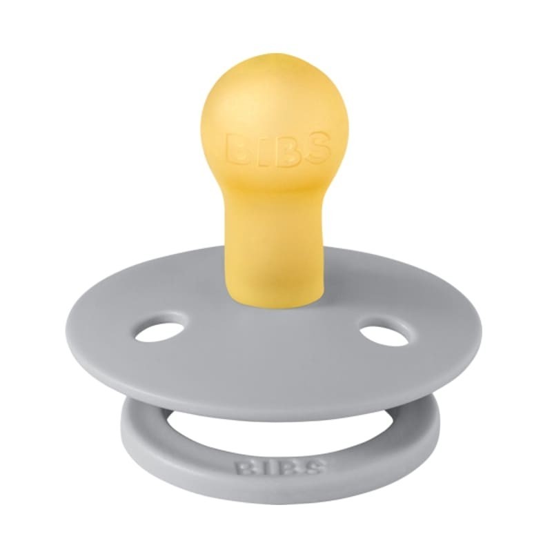 Smoczek uspokajający kauczukowy BIBS Colour M 2-pak