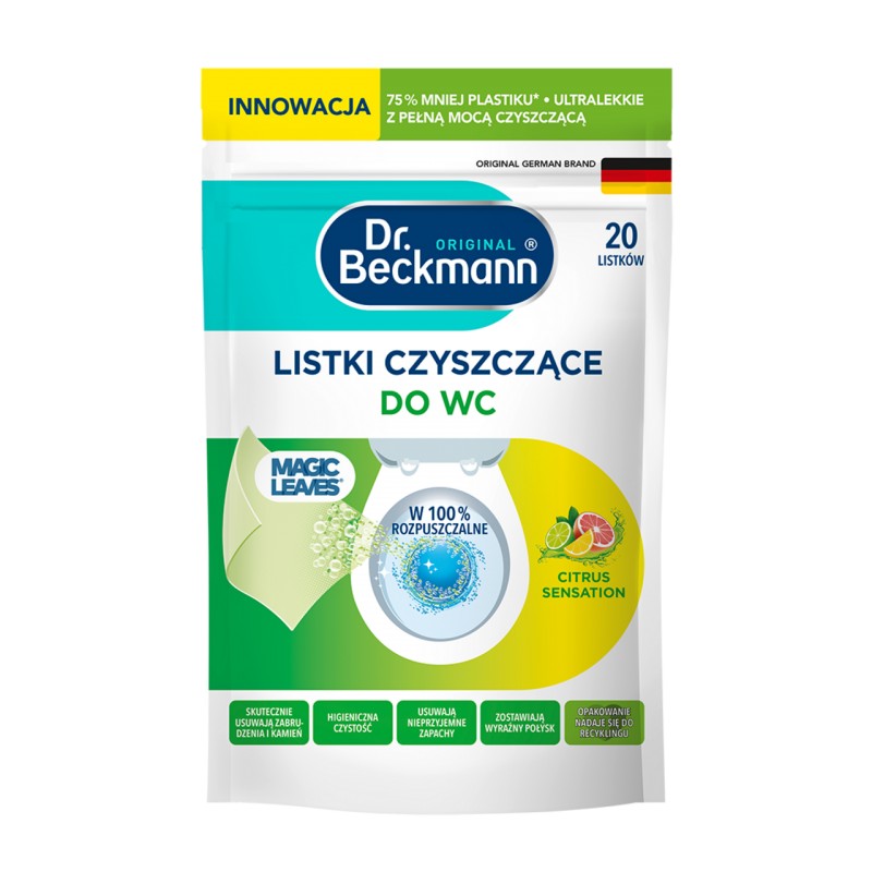 Listki do WC Dr. Beckmann 20 szt.