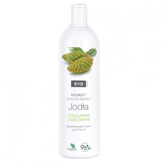 Kojący płyn do kąpieli z olejkiem jodłowym Eva Natura 750 ml