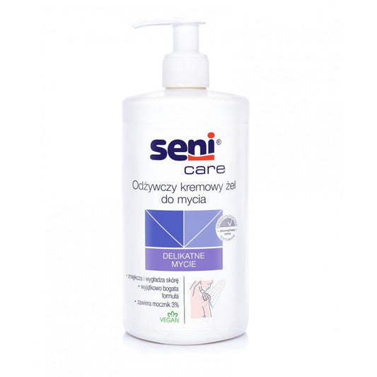 Odżywczy kremowy żel do mycia ciała Seni Care 500 ml