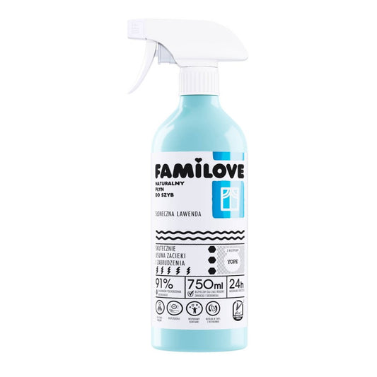 Naturalny płyn do szyb YOPE Familove 750 ml