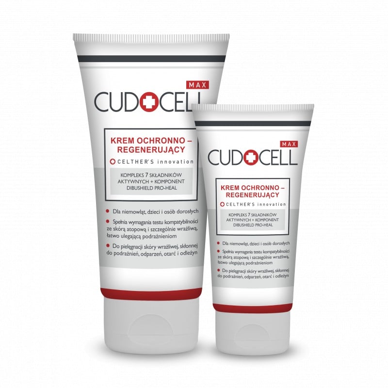 Krem ochronno-regenerujący na odparzenia Cudocell Max