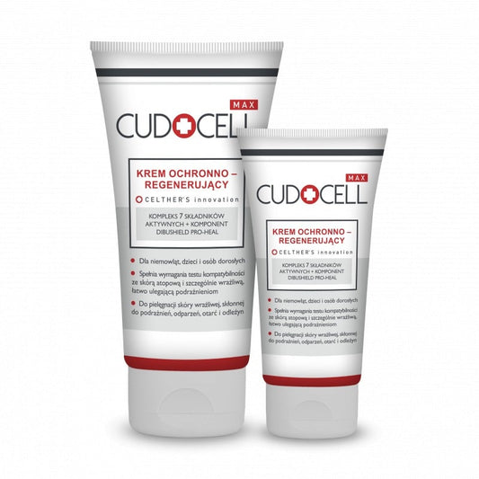 Krem ochronno-regenerujący na odparzenia Cudocell Max