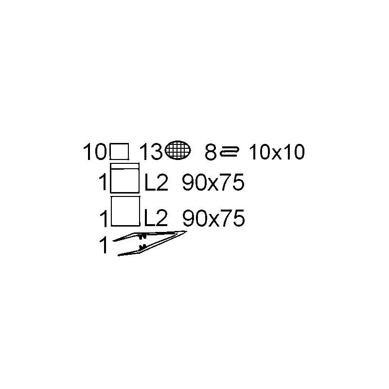 Matoset Zestaw zabiegowy jałowy Torebka papierowo-foliowa z etykietą TAG