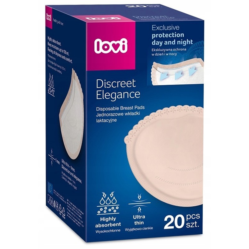 Wkładki laktacyjne LOVI DISCREET ELEGANCE