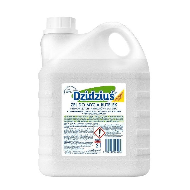 DZIDZIUŚ Hipoalergiczny żel do mycia butelek i akcesoriów 500ml