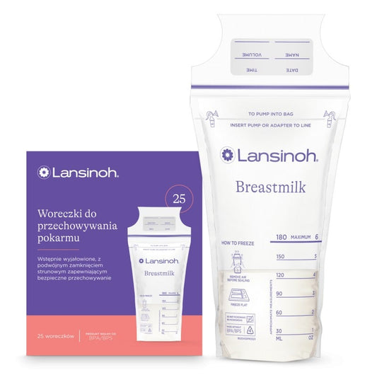 Woreczki na pokarm Lansinoh 25 szt.