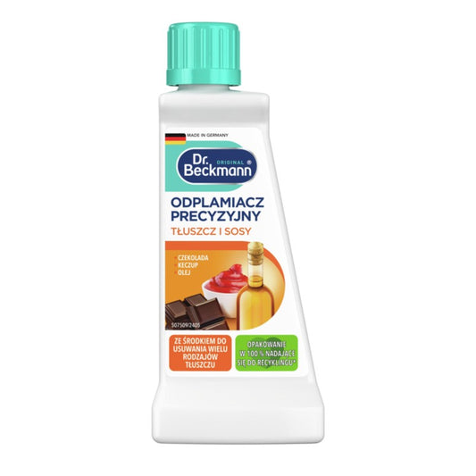 Odplamiacz precyzyjny Tłuszcz i sosy Dr. Beckmann 50 ml