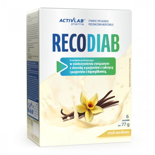 Napój białkowy Recodiab Activlab Pharma 6 saszetek po 77 g