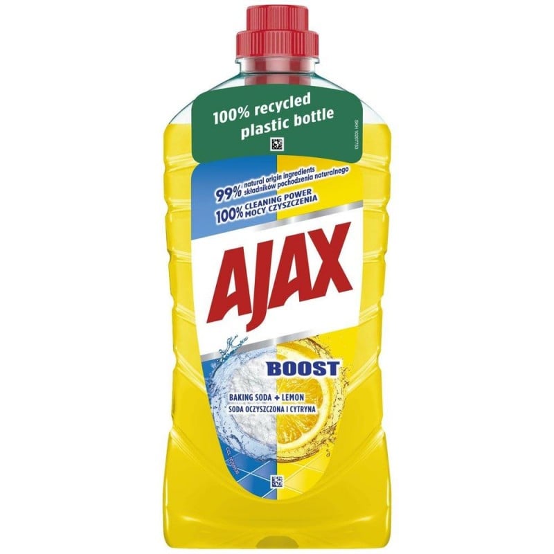 Płyn uniwersalny Ajax Boost Baking Soda + Lemon 1 l