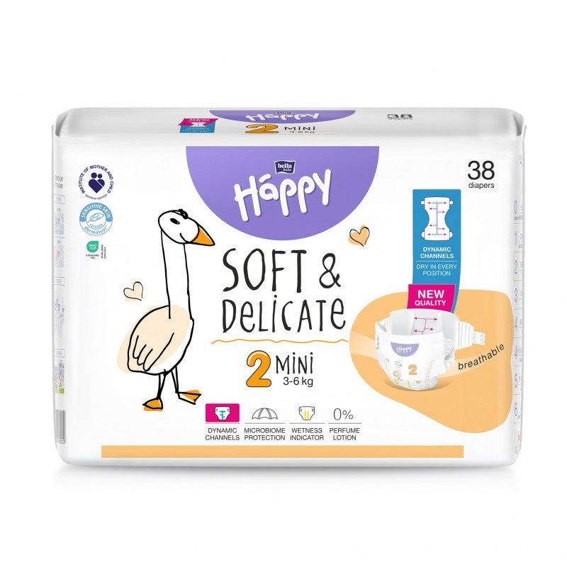 Pieluszki Bella Baby Happy 2 Mini 3-6 kg