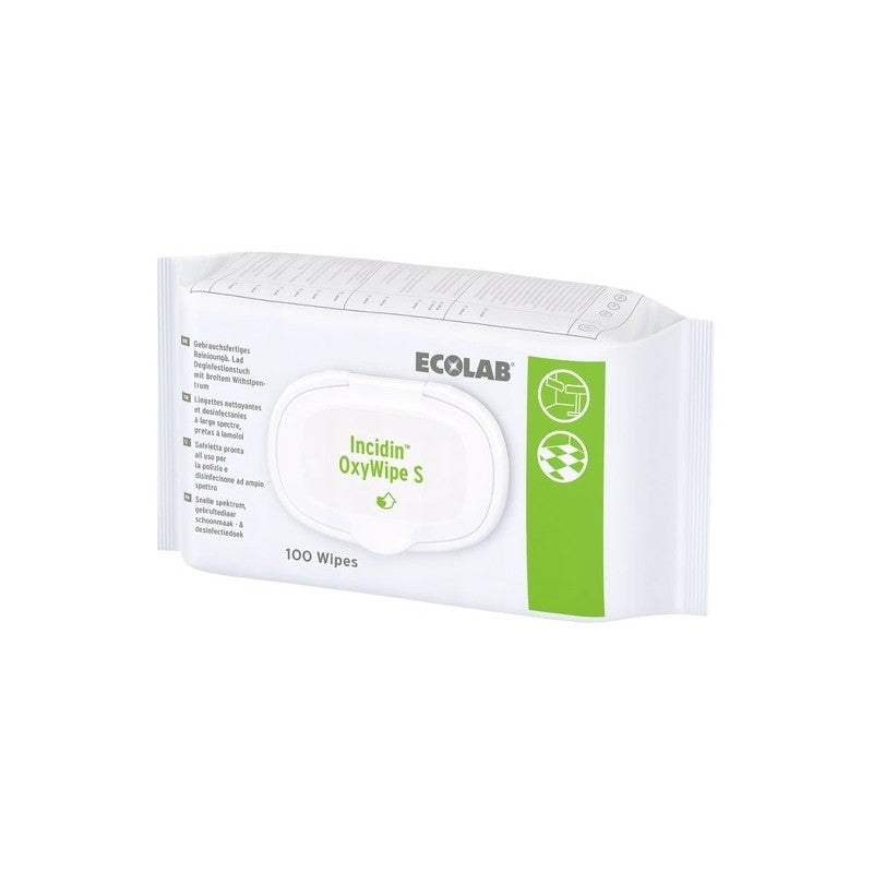 Incidin OxyWipe S chusteczki bezalkoholowe do dezynfekcji Ecolab