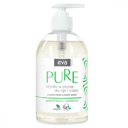 Mydło w płynie do rąk PURE Skrzyp polny Eva Natura 500 ml