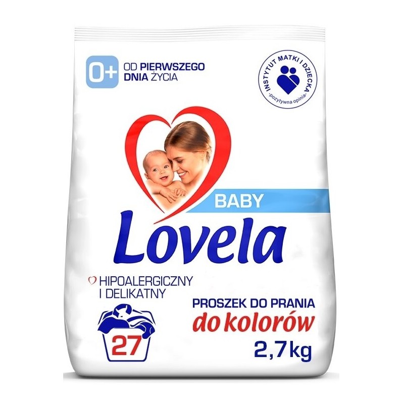 Proszek do prania kolorów Lovela Baby 2,7 kg