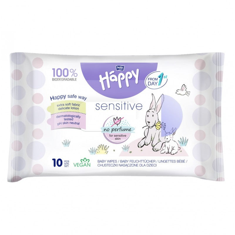 Chusteczki nawilżane Bella Baby Happy Sensitive
