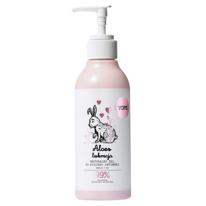 Żel do higieny intymnej YOPE Aloes i Lukrecja 300 ml