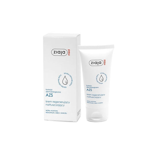 Krem do twarzy Ziaja Med AZS regenerująco-natłuszczający 50 ml
