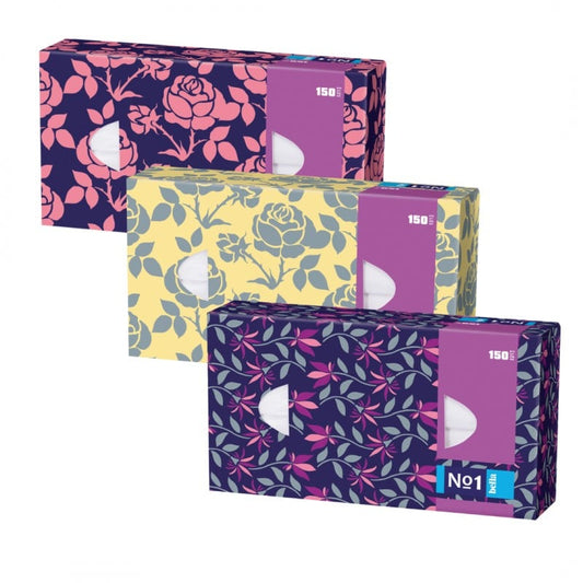 Chusteczki higieniczne w pudełku Bella No1 2-warstwowe