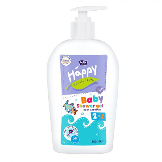 Żel do ciała i włosów Bella Baby Happy Natural Care 300 ml